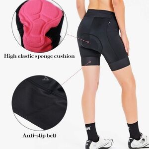 NWT CATENA cycling Bike Shorts 3D Padded MTB Road